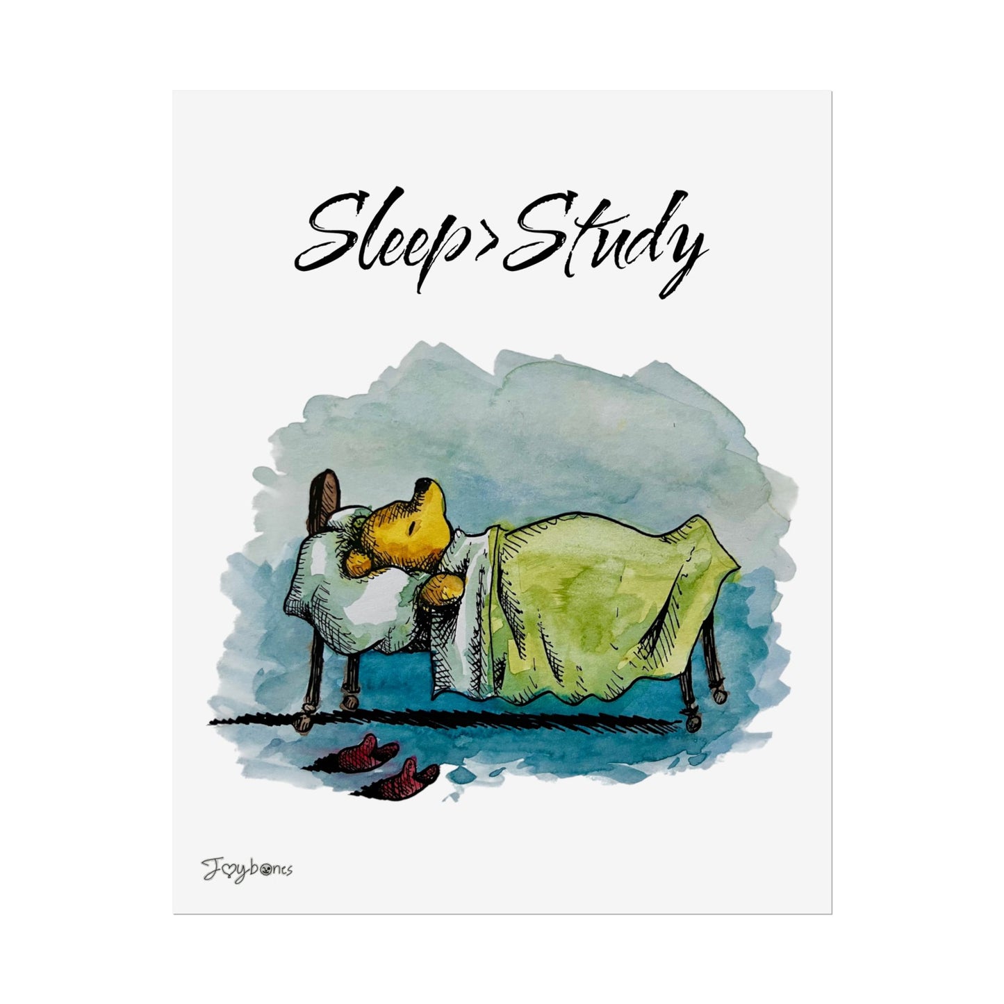 Sleepy Bear Poster