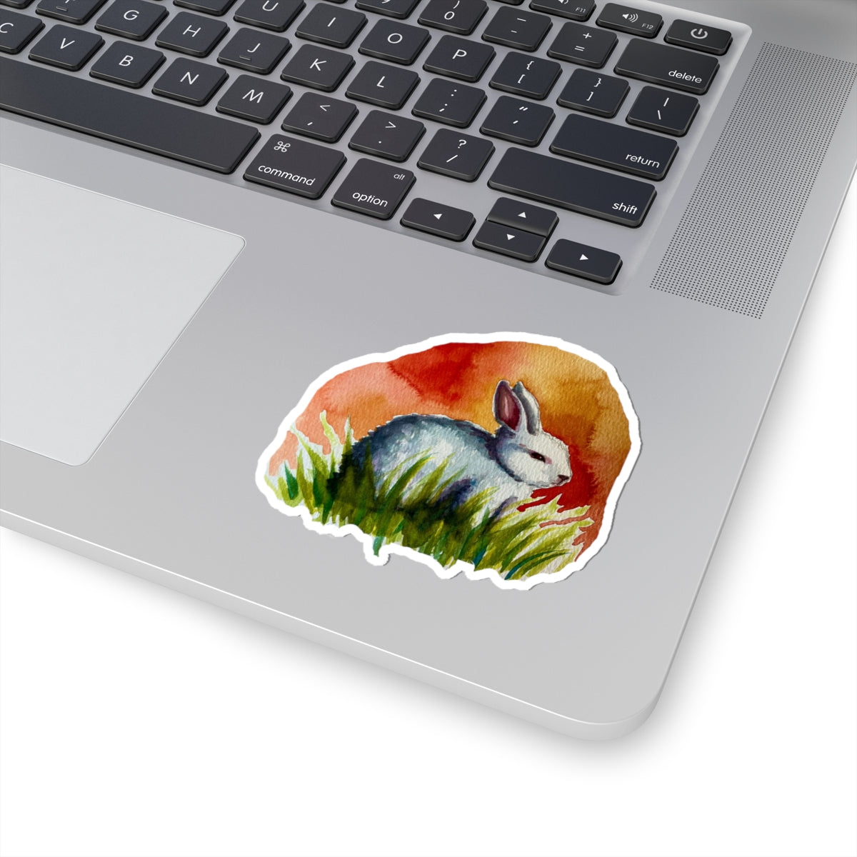 Sunset Rabbit Sticker