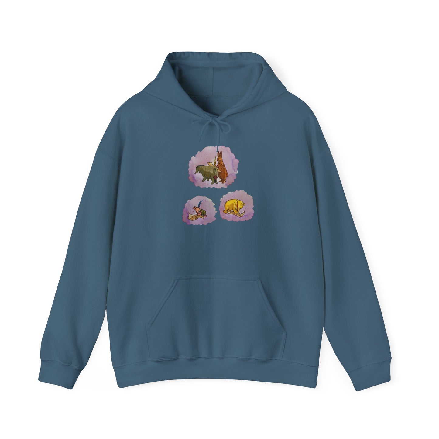 Friendship Letters Hooded Sweatshirt