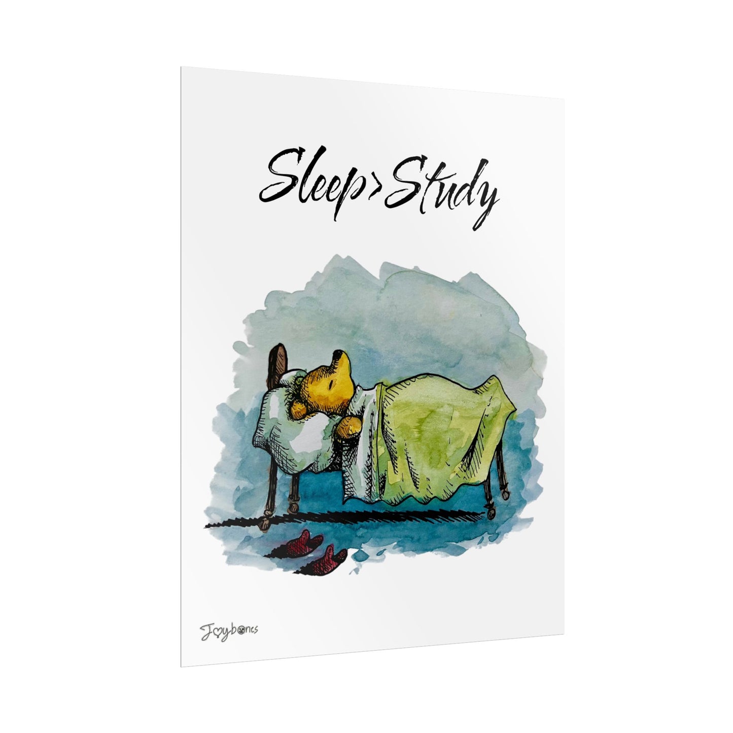 Sleepy Bear Poster