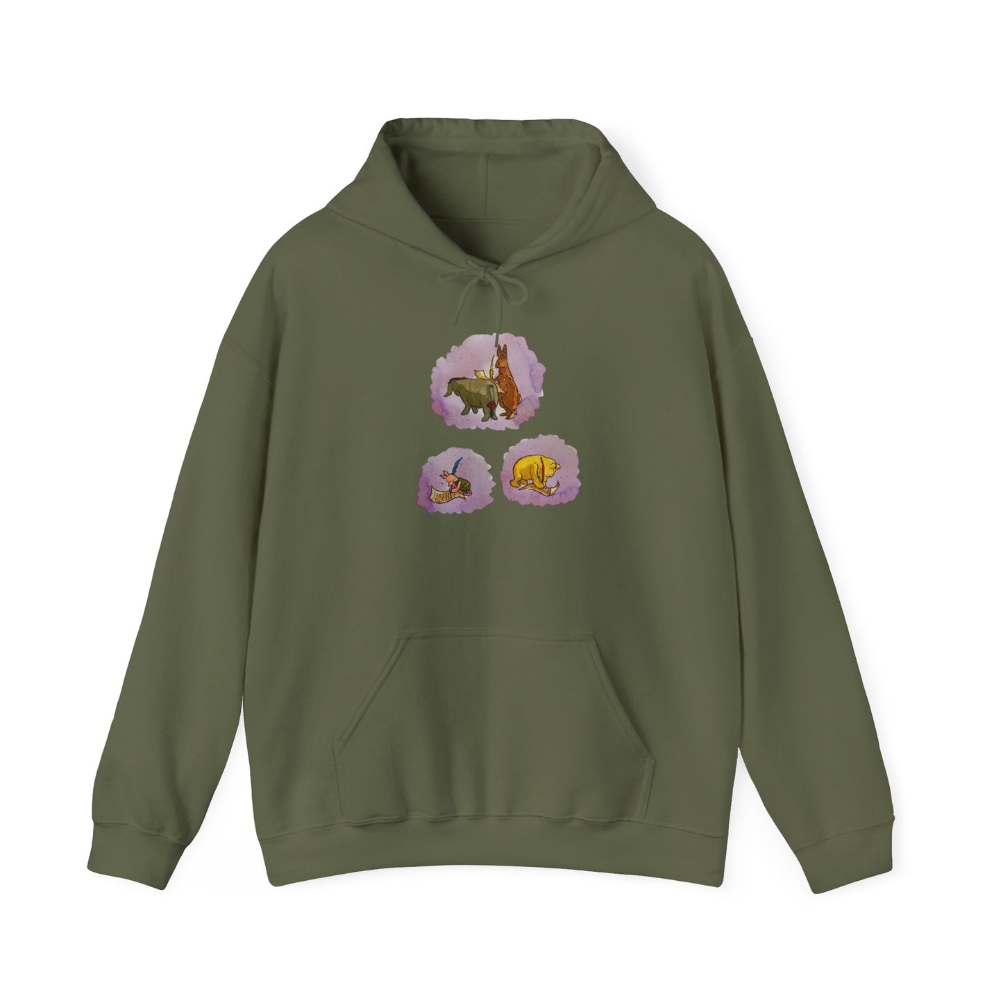 Friendship Letters Hooded Sweatshirt