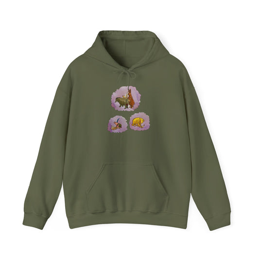 Friendship Letters Hooded Sweatshirt
