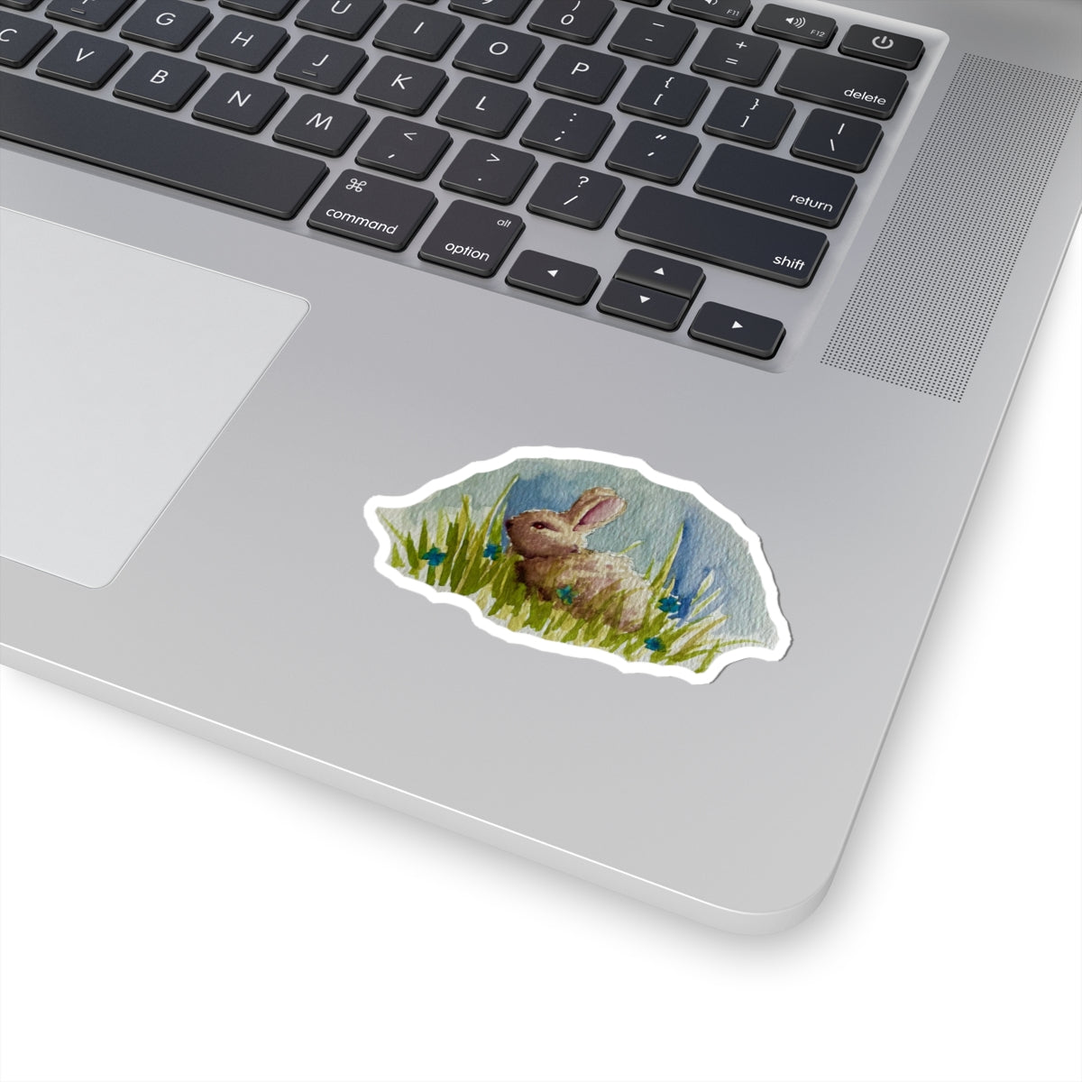 Bunny In Blue Sticker
