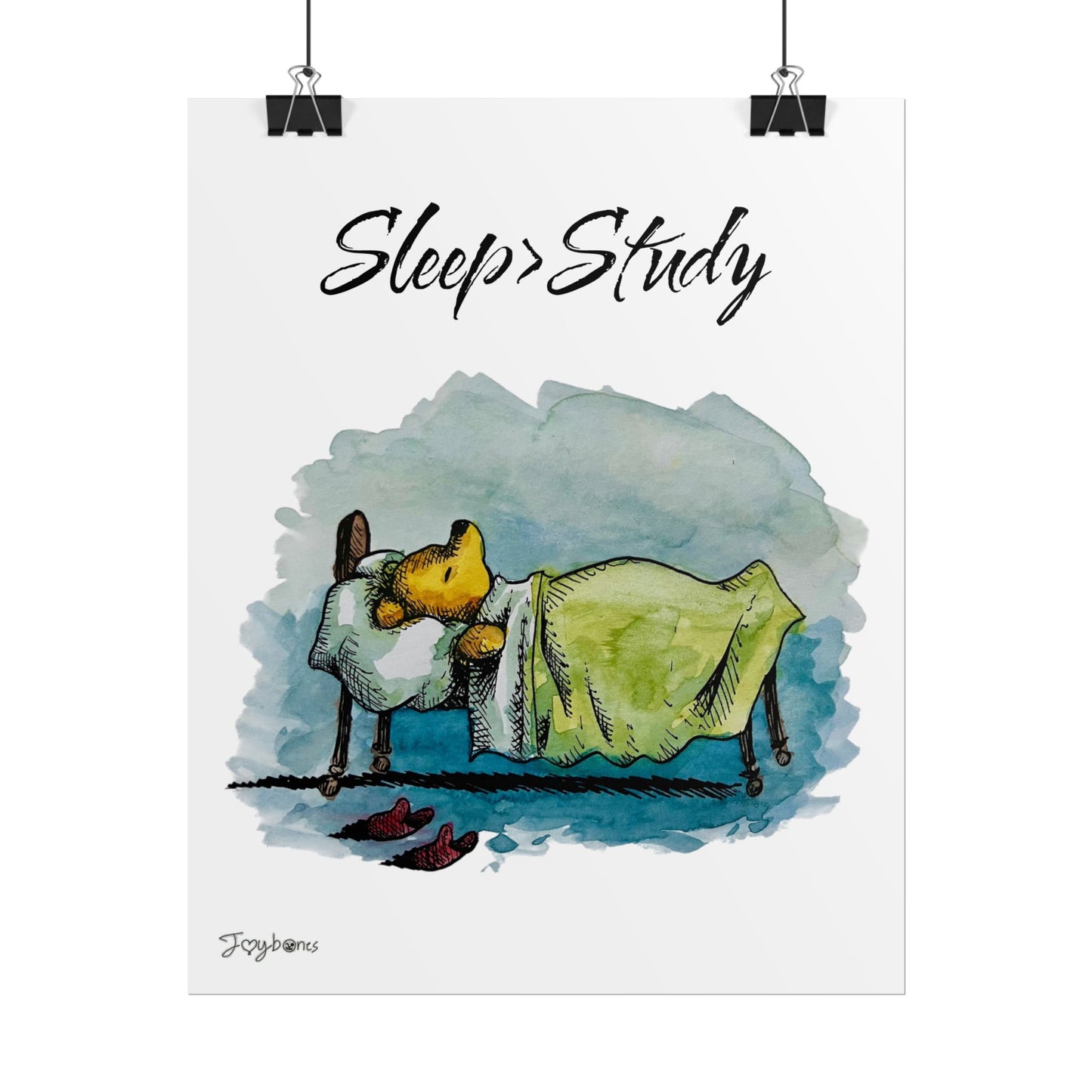 Sleepy Bear Poster