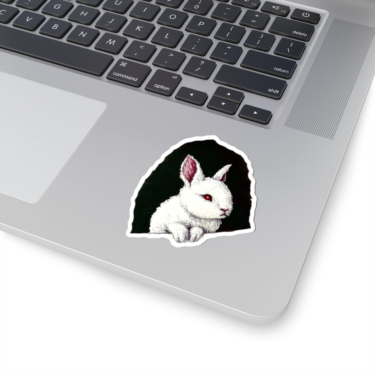 White Rabbit I Sticker