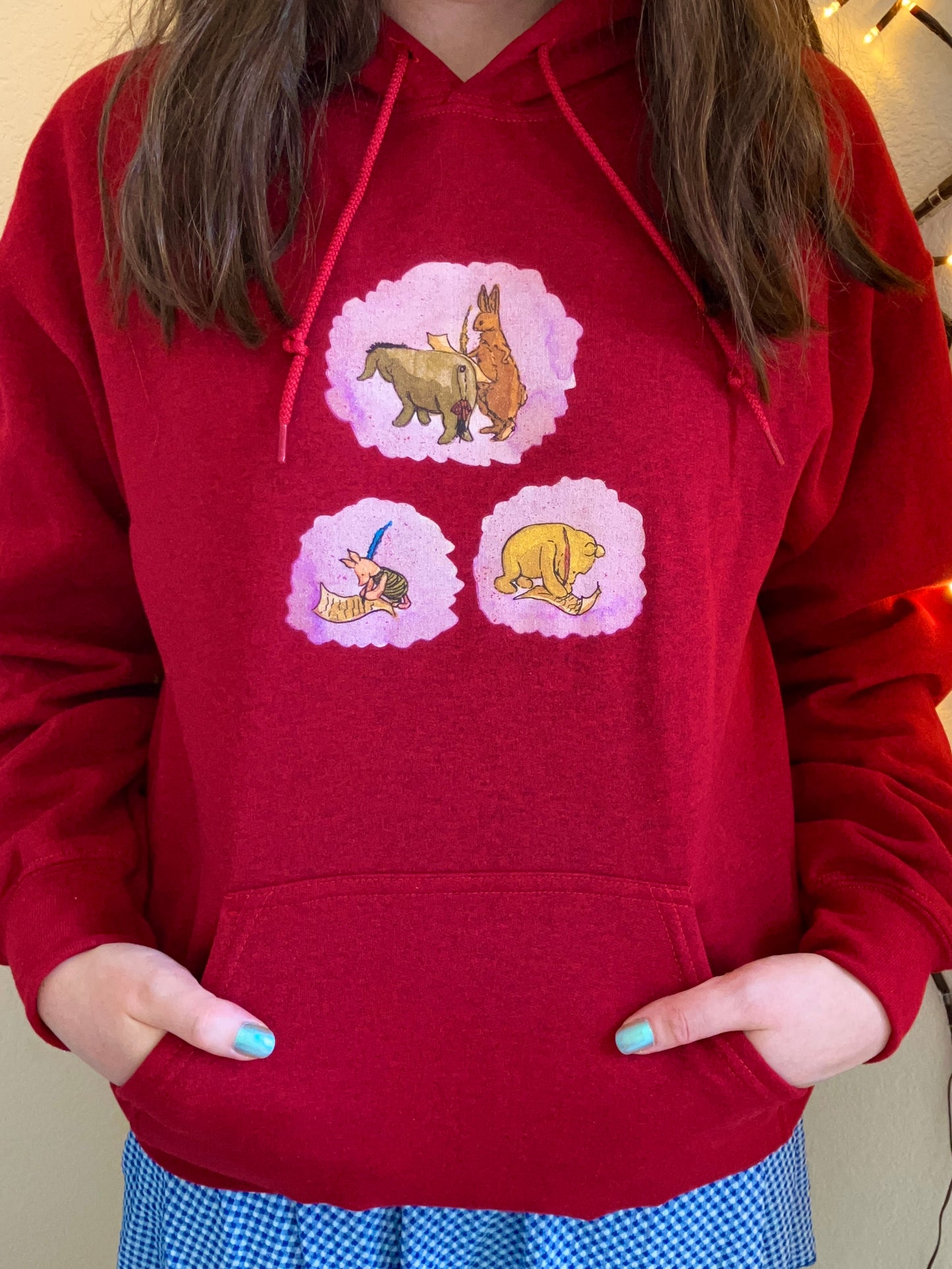 Friendship Letters Hooded Sweatshirt