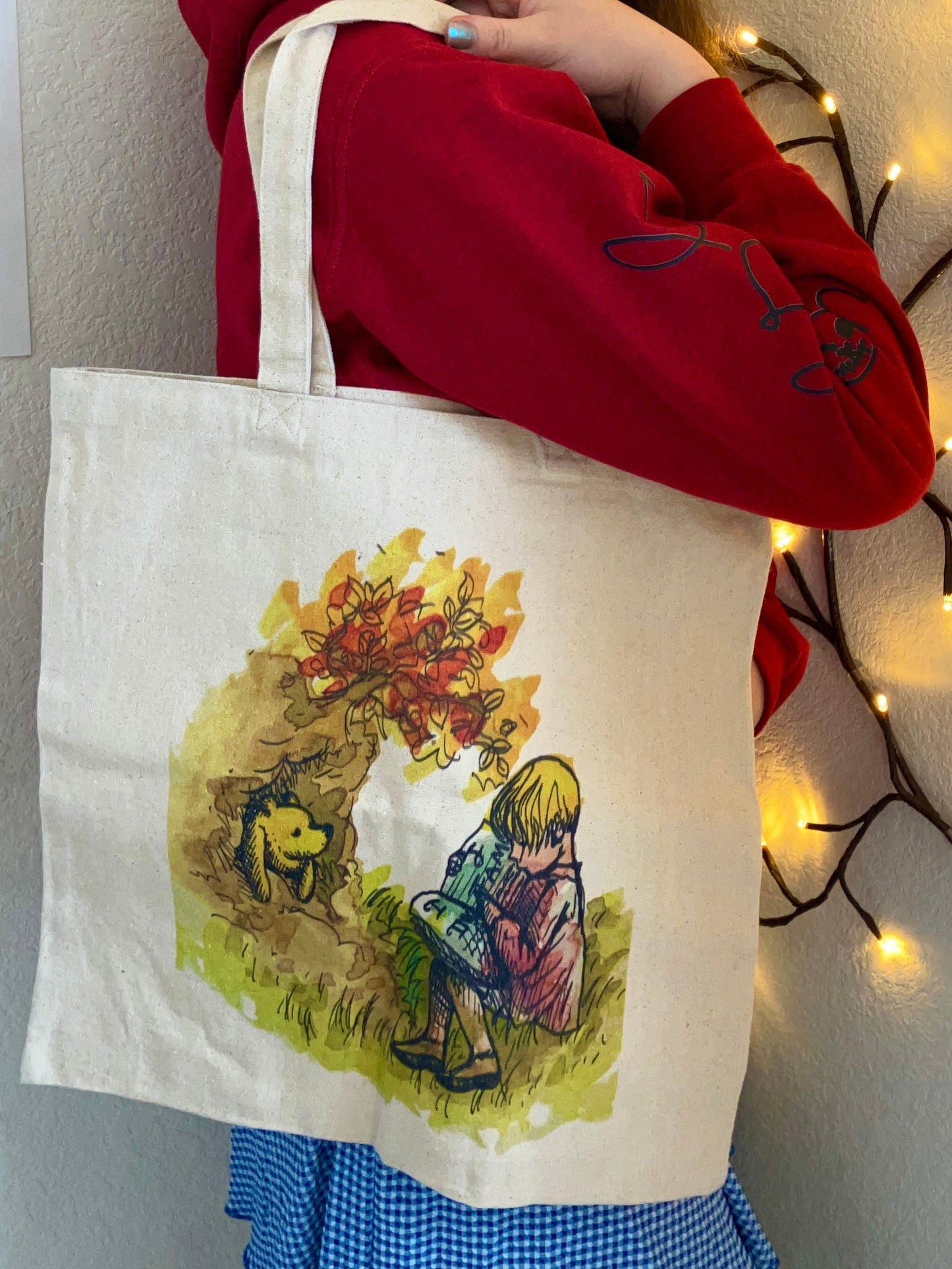Story Book Tote Bag