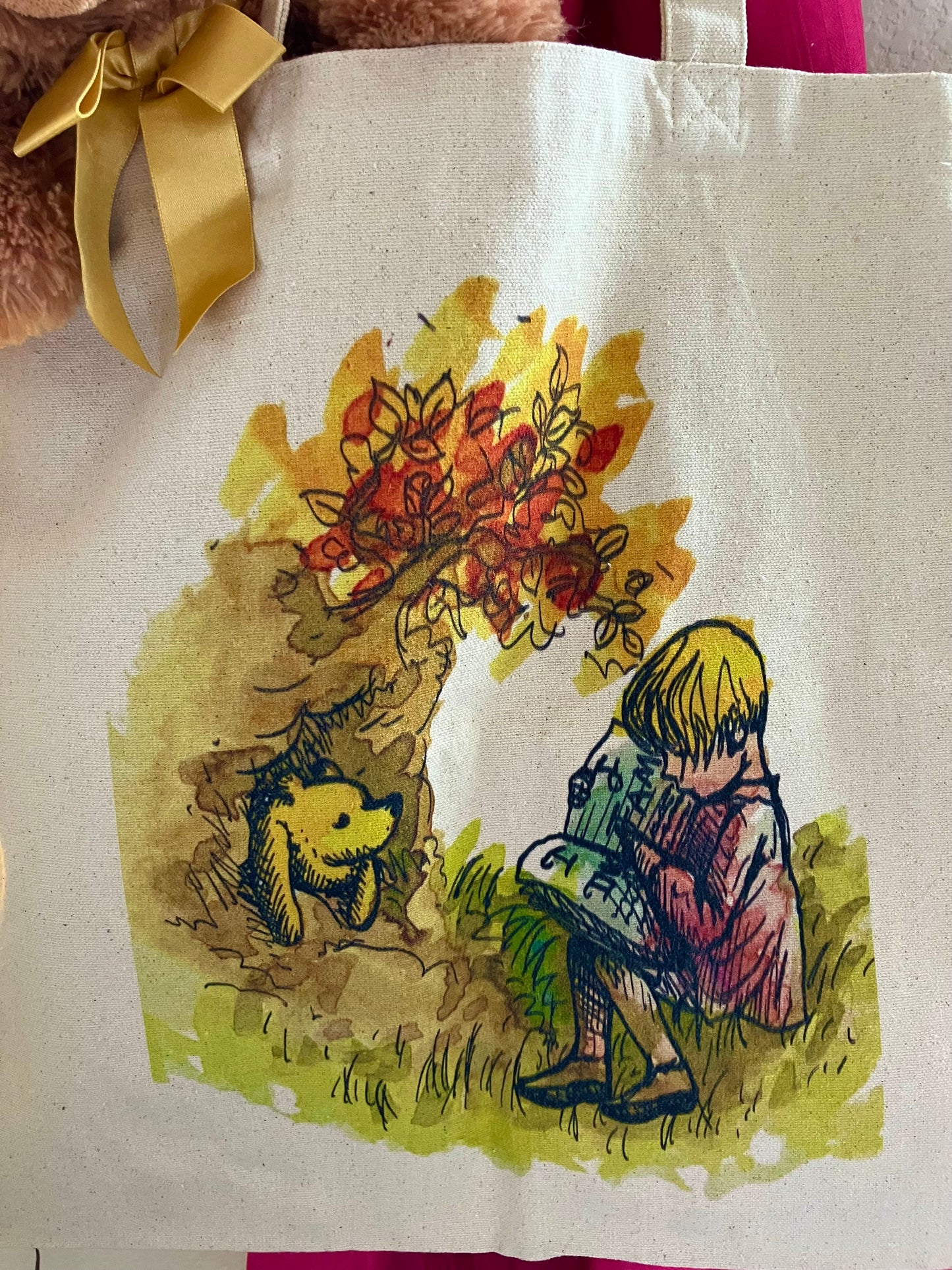 Story Book Tote Bag