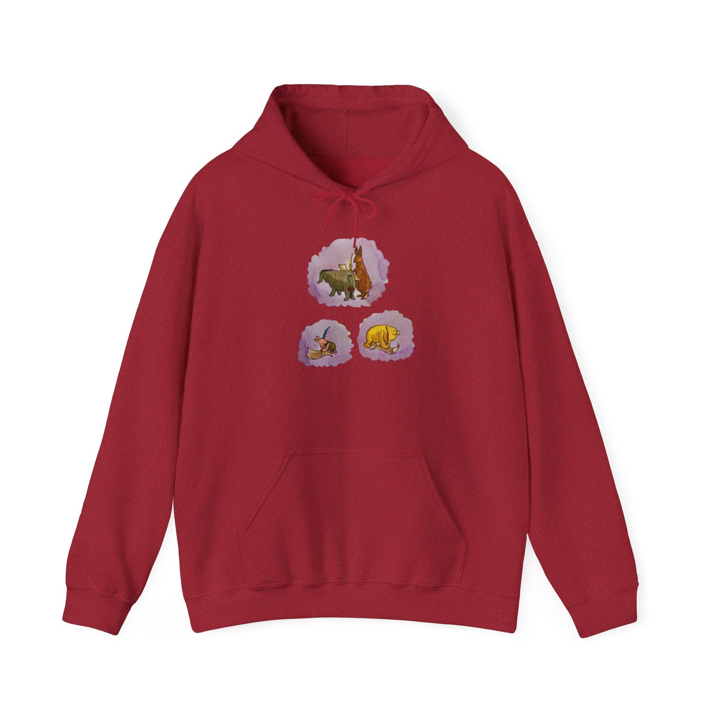 Friendship Letters Hooded Sweatshirt