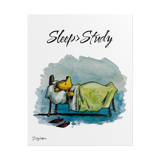 Sleepy Bear Poster