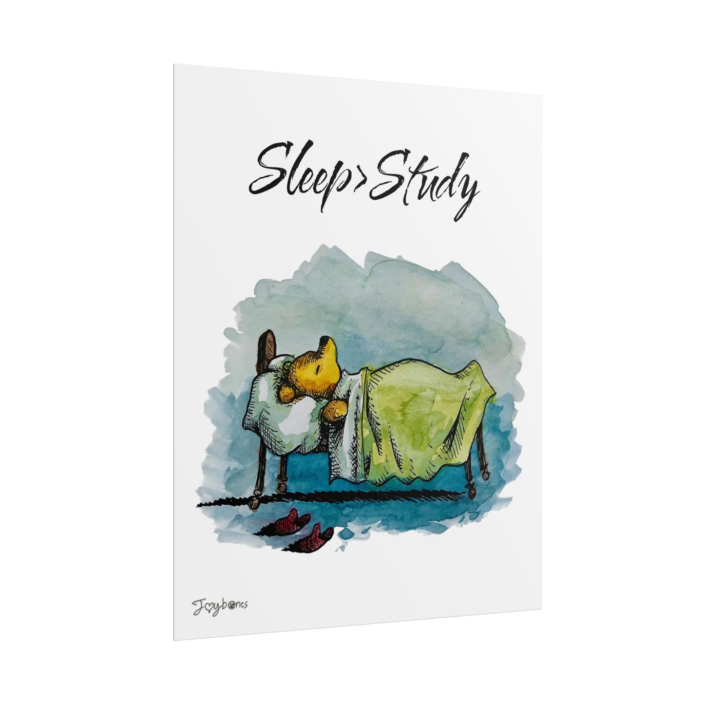 Sleepy Bear Poster