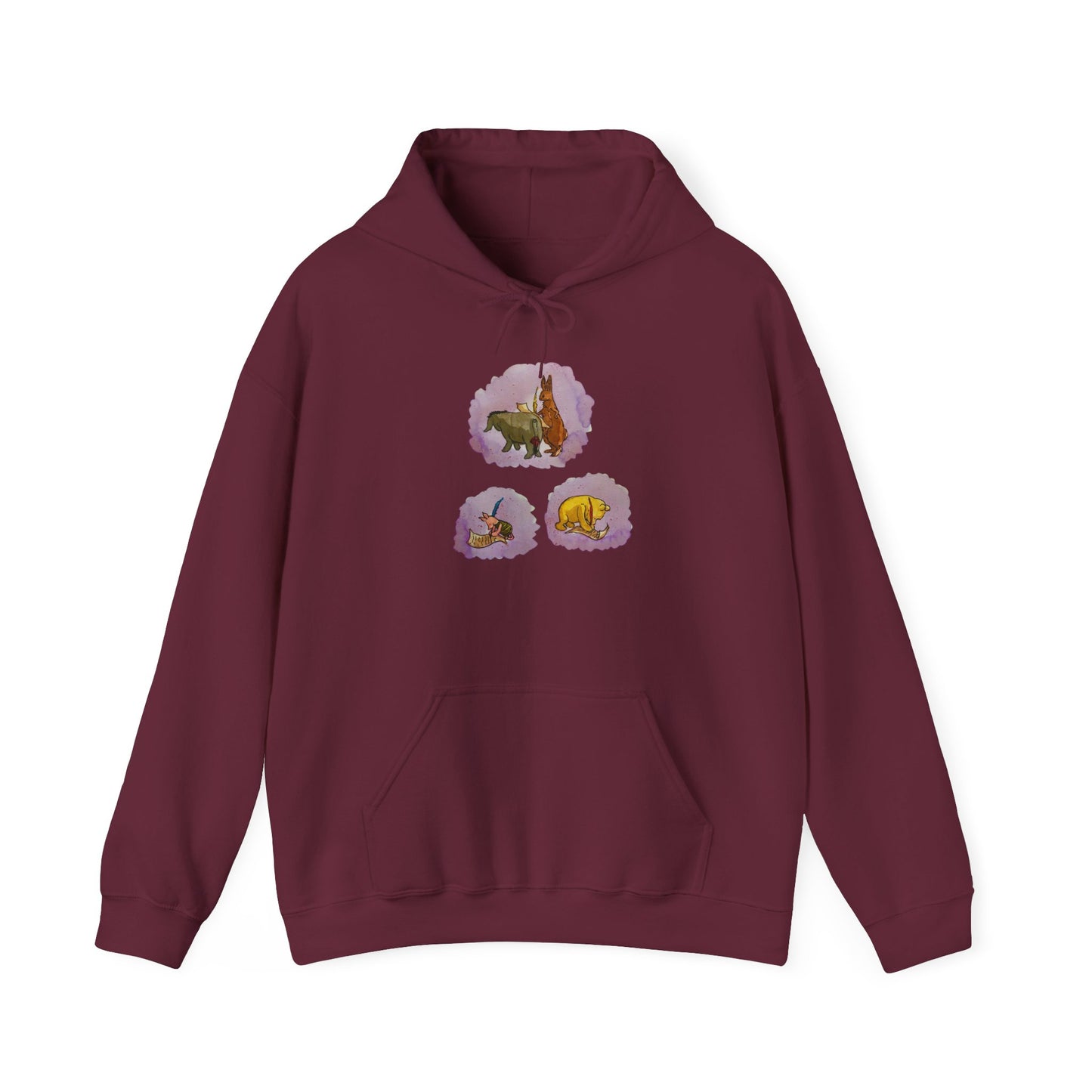 Friendship Letters Hooded Sweatshirt